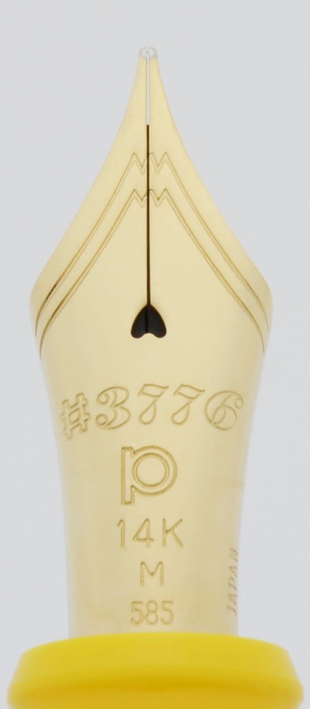 Platinum 3776 Century Fountain Pen - Nyhavn, Yellow & Clear, 14k